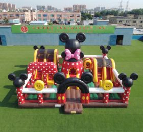 T6-7189 Mickey & Minnie Thema Aufblasbarer Vergnügungspark
