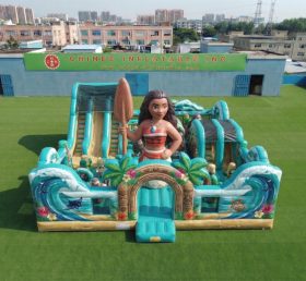T6-7191 Moana-Themen Aufblasbarer Spielplatz