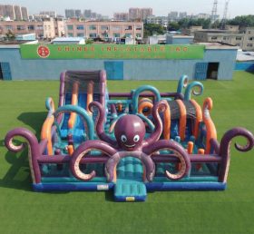 T6-7198 Oktopus-Thema Aufblasbarer Freizeitpark