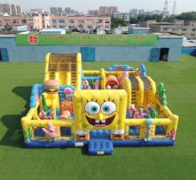 T6-7220 SpongeBob Themenaufblasbarer Freizeitpark