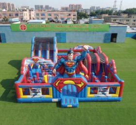 T6-7223 Superman-Themen aufblasbarer Vergnügungspark
