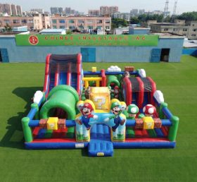 T6-7224 Super Mario Thema Aufblasbarer Vergnügungspark
