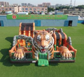 T6-7229 Tiger-Themen aufblasbare Attraktion