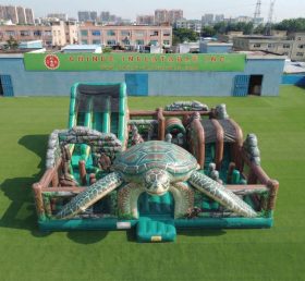 T6-7234 Schildkröten-Thema Aufblasbarer Spielplatz