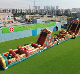 T7-4526 Hindernisparcours im chinesischen Stil aufblasbar