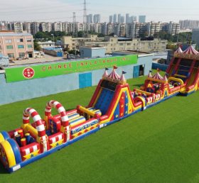 T7-4528 Zirkus-Themen aufblasbare Hindernisparcours
