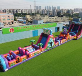 T7-4539 Dora Thema Aufblasbare Hindernisparcours