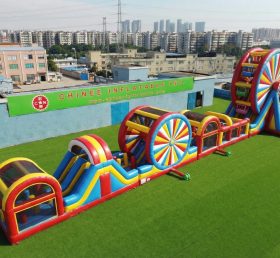T7-4547 Riesenrad-Thema aufblasbarer Hindernisparcours