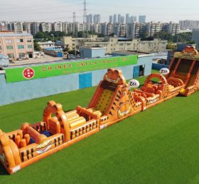 T7-4553 Garfield Thema aufblasbare Hindernisparcours