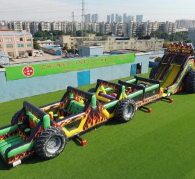T7-4590 Monstertrucks-Themen aufblasbare Hindernisparcours