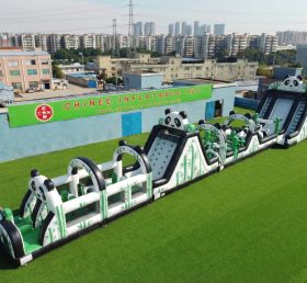 T7-4599 Panda-Themen aufblasbare Hindernisparcours