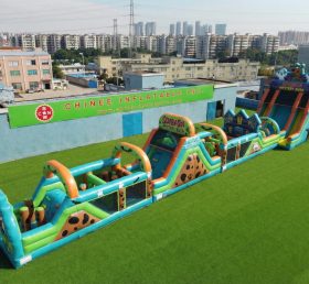 T7-4621 Scooby-Doo Thema Aufblasbarer Hindernisparcours