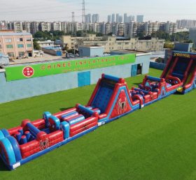 T7-4631 Spider-Man Thema aufblasbare Hindernisparcours