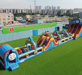 T7-4648 Thomas & Friends Thema aufblasbare Hindernisparcours