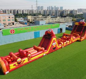 T7-4649 Tickle Me Elmo Thema Aufblasbare Hindernisparcours