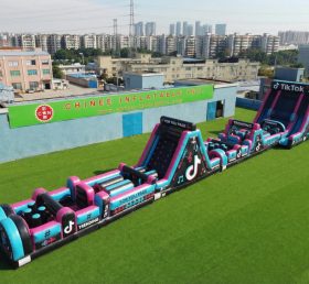 T7-4651 TikTok Thema Aufblasbare Hindernisparcours