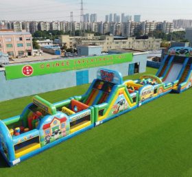 T7-4652 Timmy Time Thema Aufblasbare Hindernisparcours