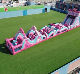 T7-4682 Barbie Thema aufblasbare Hindernisparcours