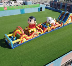 T7-4707 Crayon Shin-chan Thema Aufblasbare Hindernisparcours