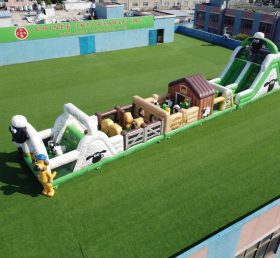 T7-4803 Shaun das Schaf Thema aufblasbare Hindernisparcours