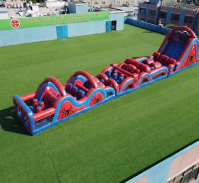 T7-4811 Spider-Man Thema Aufblasbare Hindernisparcours