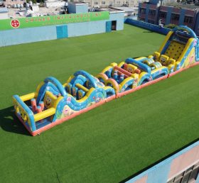 T7-4812 SpongeBob Thema Aufblasbare Hindernisparcours