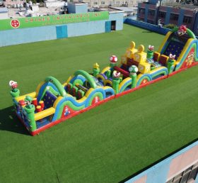 T7-4818 Super-Mario-Theme Aufblasbare Hindernisparcours