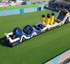 T7-4833 Titanic Thema Aufblasbare Hindernisparcours