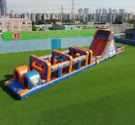 T7-4870 Blippi Wonders Thema Aufblasbare Hindernisparcours