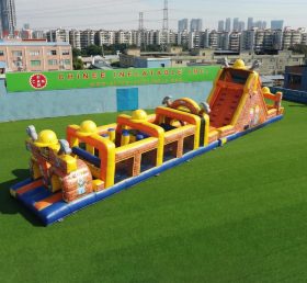 T7-4872 Bob der Baumeister Thema aufblasbare Hindernisparcours