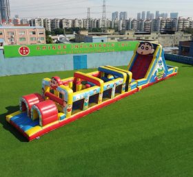 T7-4888 Crayon Shin-chan Themen-Hindernisparcours aufblasbar