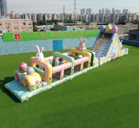 T7-4900 Ostern Themen Aufblasbare Hindernisparcours