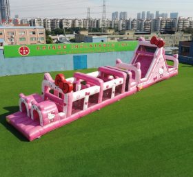 T7-4920 Hello Kitty Thema Aufblasbare Hindernisparcours
