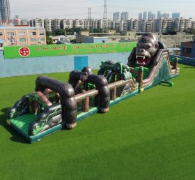 T7-4926 King Kong Thema Aufblasbare Hindernisparcours