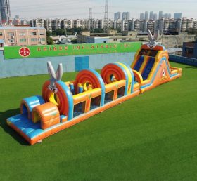 T7-4931 Looney Tunes Thema Aufblasbare Hindernisparcours