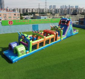 T7-4941 Monster Thema Aufblasbare Hindernisparcours