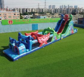 T7-4960 PJ Masks Thema Aufblasbare Hindernisparcours