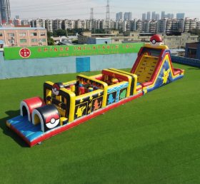 T7-4961 Pokemon-Themen Hüpfburgen-Hindernisparcours