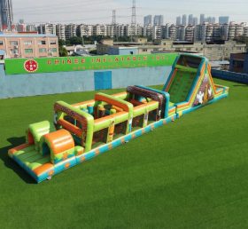 T7-4973 Scooby-Doo Themenaufblasbare Hindernisparcours