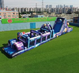 T7-4982 Weltraum-Thema aufblasbare Hindernisparcours