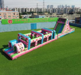 T7-4995 Powerpuff Girls Themen aufblasbare Hindernisparcours
