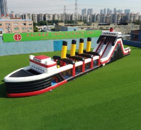 T7-5002 Titanic Thema Aufblasbare Hindernisparcours