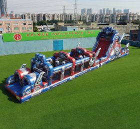 T7-5006 Transformers Thema Aufblasbare Hindernisparcours