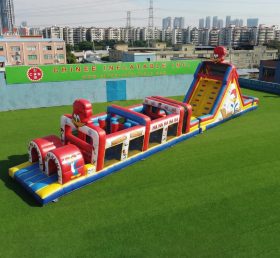 T7-5017 Woody Woodpecker Thema Aufblasbarer Hindernisparcours