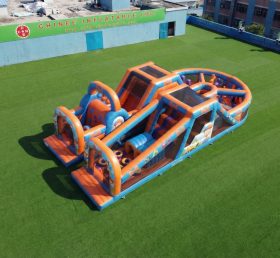 T7-5037 Blippi Wonders Thema Aufblasbare Hindernisparcours
