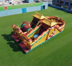 T7-5047 Hindernisparcours im chinesischen Stil aufblasbar