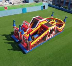 T7-5049 Zirkus-Theme Aufblasbare Hindernisparcours