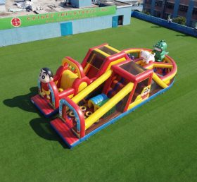 T7-5053 Crayon-Shin-chan-Themen-Hüpfburg-Hindernisparcours