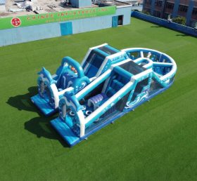T7-5058 Hindernisparcours mit Delfinmotiv