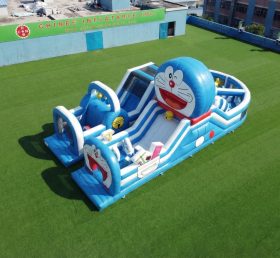 T7-5060 Doraemon Thema aufblasbare Hindernisparcours